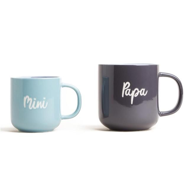 M&S Papa and Mini Me Mug 1SIZE Multi