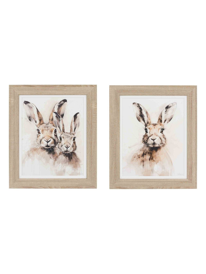 Gallery Home framed canvas set woodland wonders 30.5cm, imported from the UK