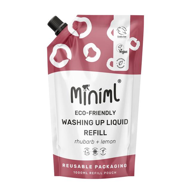 Miniml Washing Up Liquid Rhubarb & Lemon   1L GOODS M&S   