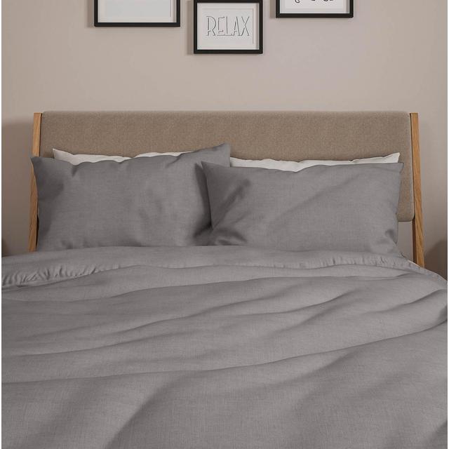 M&S Cotton Rich Percale Duvet Cover GOODS M&S   