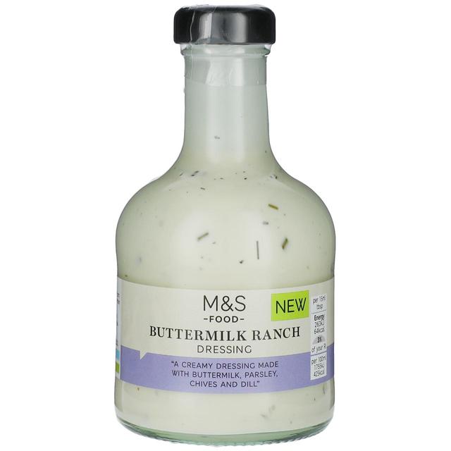 M&S Buttermilk Ranch Dressing   235ml GOODS M&S   