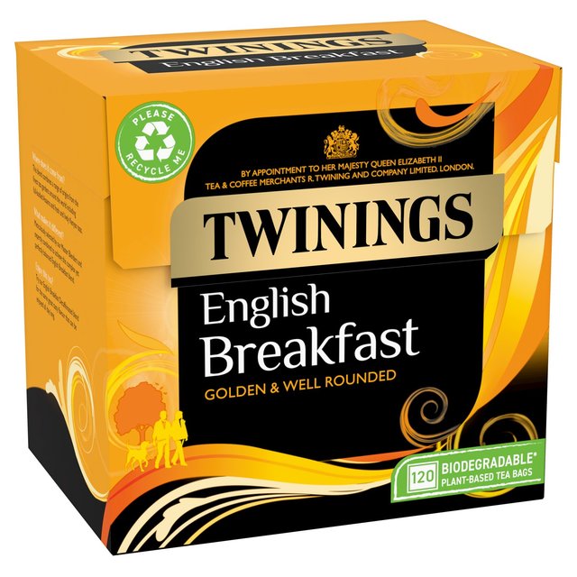 Twinings English Breakfast Tea 120 per pack