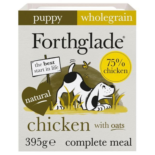 Forthglade Complete Puppy Wholegrain Chicken with Oats & Veg   395g