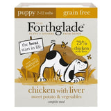 Forthglade Complete Puppy Grain Free Chicken with Liver Sweet Potato & Veg   395g GOODS M&S   