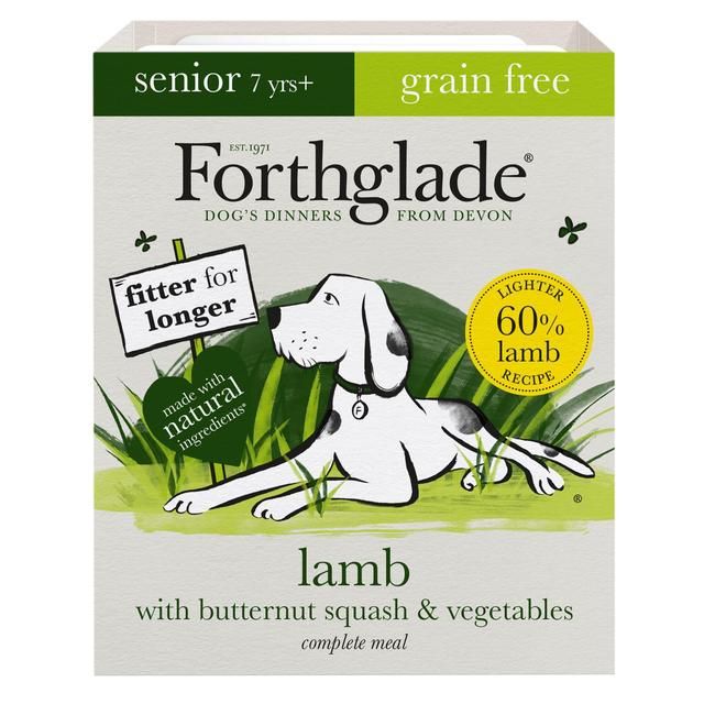 Forthglade Complete Senior Grain Free Lamb with Butternut Squash & Veg   395g GOODS M&S   