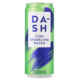 DASH Lime Infused Sparkling Water   12 x 330ml GOODS M&S   