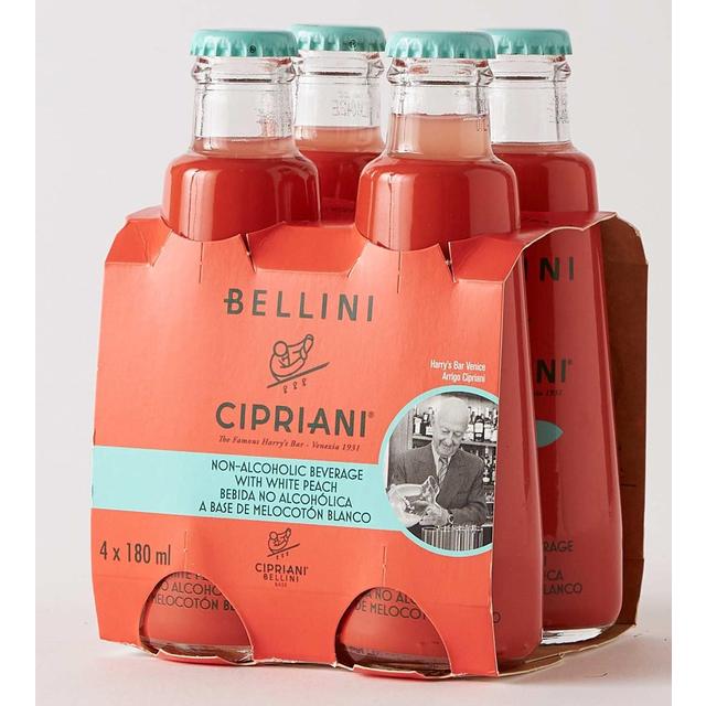 Cipriani Drinks Cipriani Virgin Bellini   4 x 180ml GOODS M&S   