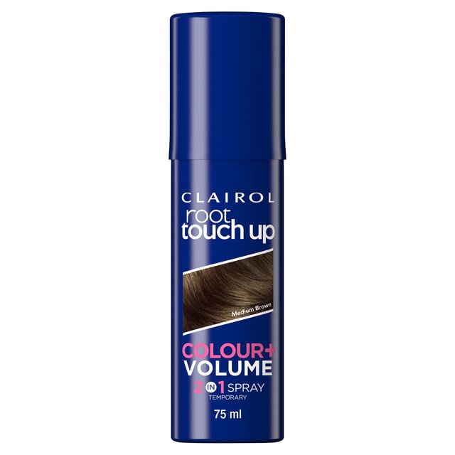 Clairol Root Touch Up 2 in 1 Spray - Medium Brown GOODS M&S   