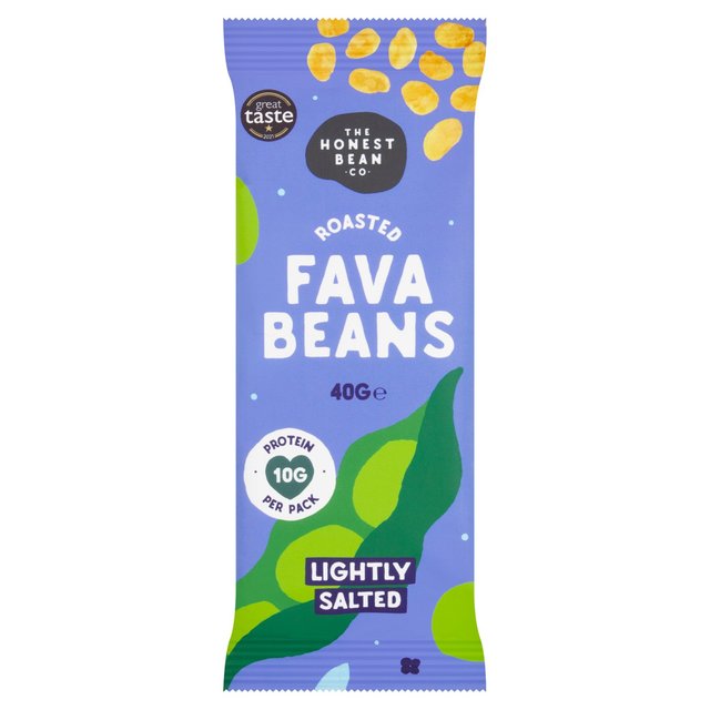 Honest Bean Co Roasted Fava Bean Lightly Salted   40g GOODS M&S   