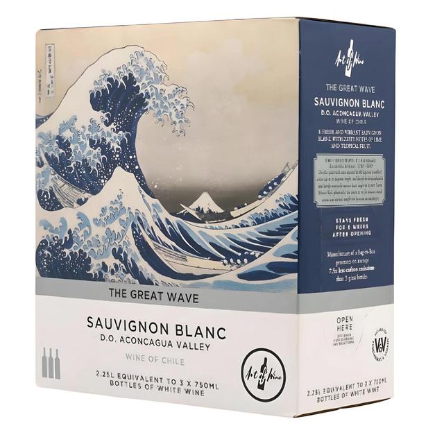 The Great Wave Sauvignon Blanc Bag in Box   2.25L GOODS M&S   