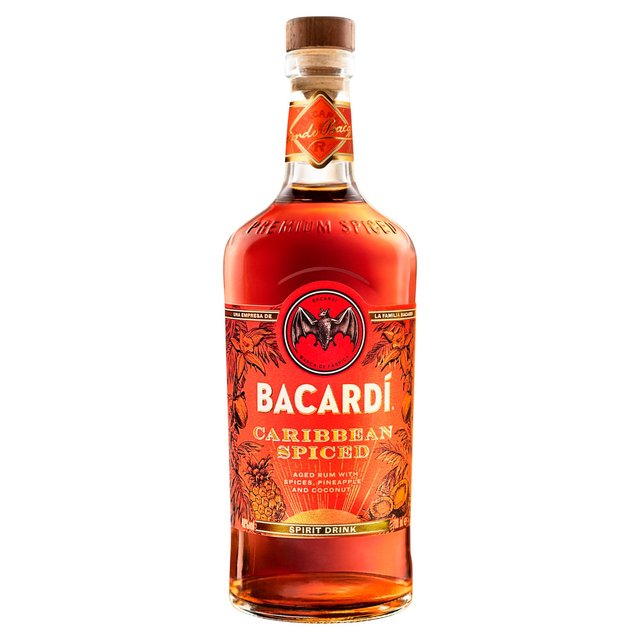 Bacardi Caribbean Spiced Premium Rum   70cl GOODS M&S   