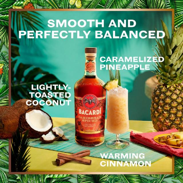 Bacardi Caribbean Spiced Premium Rum   70cl GOODS M&S   