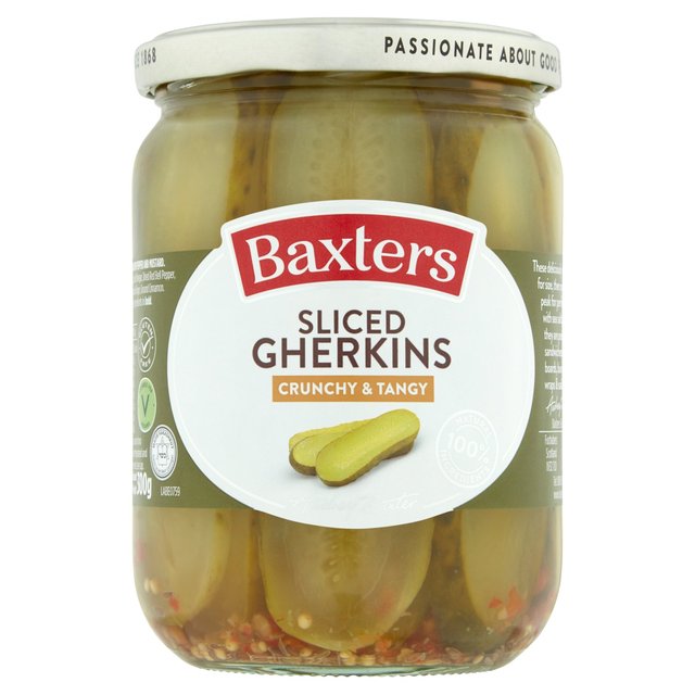 Baxters Sliced Tangy Gherkins   540g GOODS M&S   