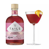 Tails Cocktails Raspberry Cosmopolitan Premixed Vodka Cocktail   500ml GOODS M&S   