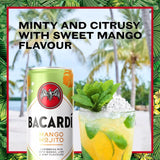 Bacardi Mango Mojito Premix Rum Cocktail   250ml GOODS M&S   