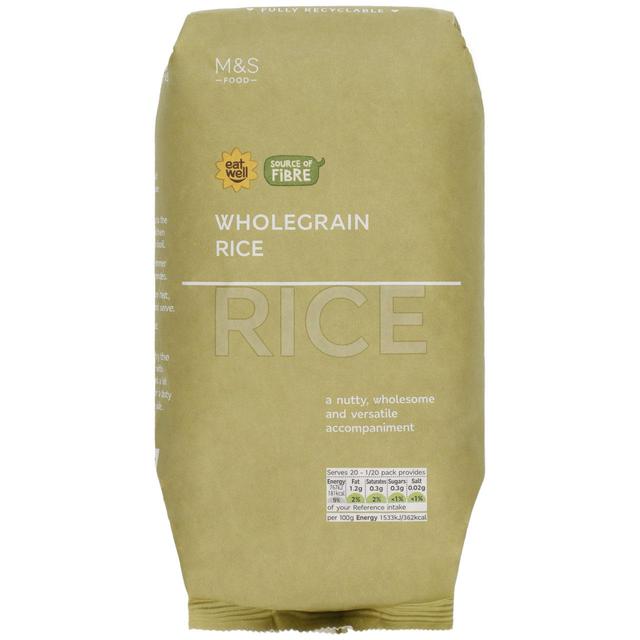 M&S Wholegrain Rice   1kg