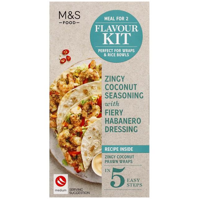 M&S Coconut Seasoning with Habanero Dressing   44g