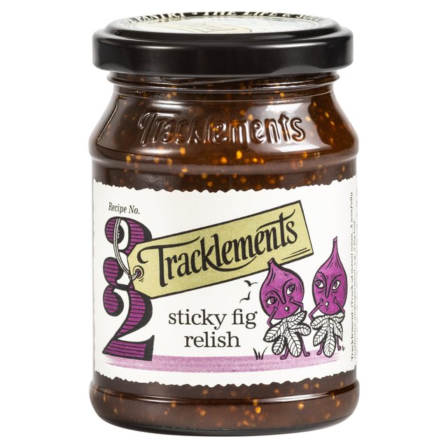 Tracklements Sticky Fig Relish   210g GOODS M&S   