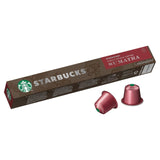 Starbucks Single Origin Sumatra Espresso Coffee Pods   10 per pack GOODS M&S   