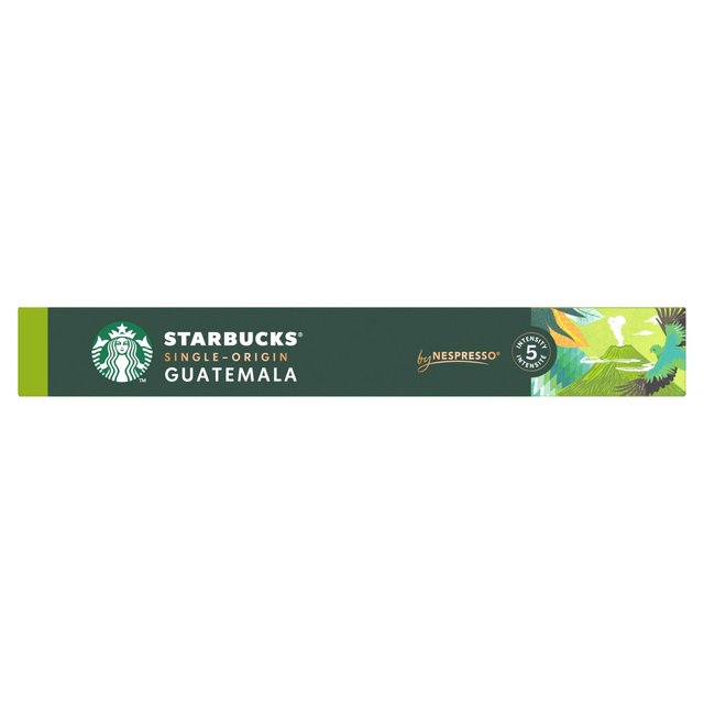 Starbucks by Nespresso Single Origin Guatemala   10 per pack