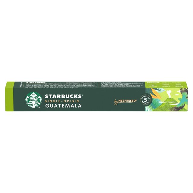 Starbucks by Nespresso Single Origin Guatemala   10 per pack