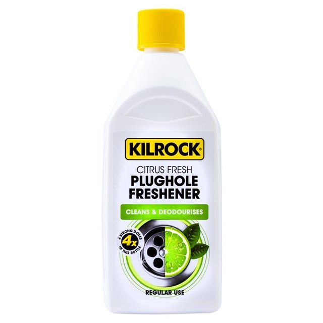 Kilrock Citrus Fresh Plughole Freshener   500ml