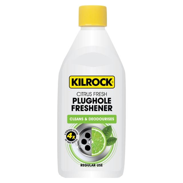 Kilrock Citrus Fresh Plughole Freshener   500ml