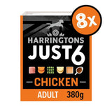 Harringtons Dog Just 6 Wet Chicken   8 x 380g GOODS M&S   