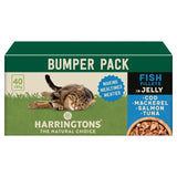 Harringtons Wet Cat Fish in Jelly   40 x 85g GOODS M&S   