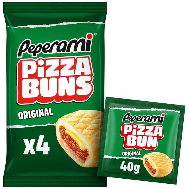 Peperami Pizza Buns Original   4 x 40g GOODS M&S   