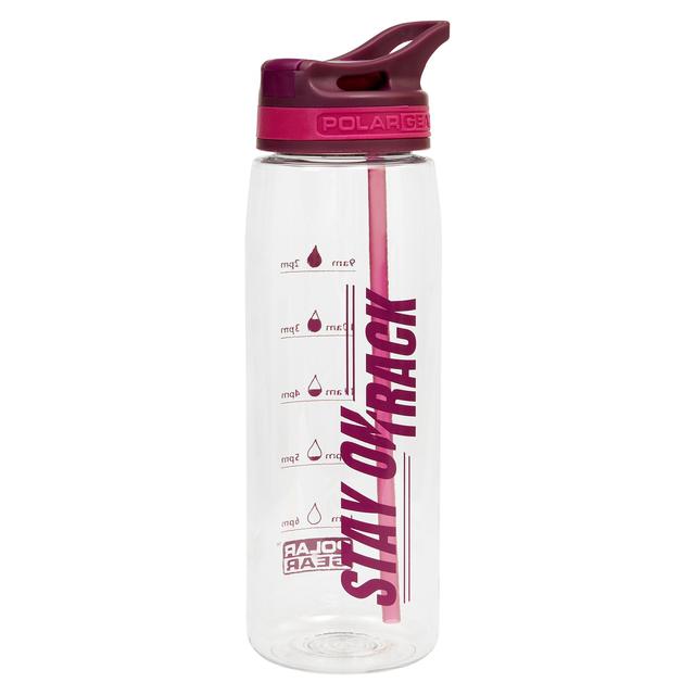 Polar Gear Aqua Curve 750ml Tritan Tracker Bottle Grape