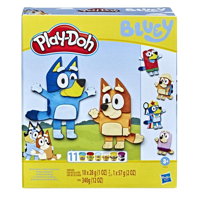 Play-Doh Bluey Make n Mash Costumes GOODS M&S   