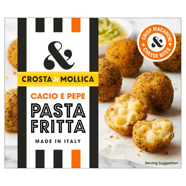 Crosta & Mollica Frozen Pasta Fritta Cacio Pepe   225g