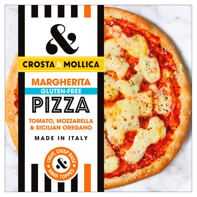 Crosta & Mollica Frozen Gluten Free Margherita Pizza   355g GOODS M&S   