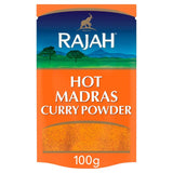 Rajah Spices Ground Hot Madras Curry Powder   100g GOODS M&S   