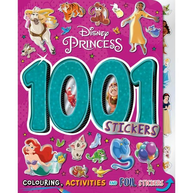 Igloobooks Disney Princess 1001 Stickers GOODS M&S   