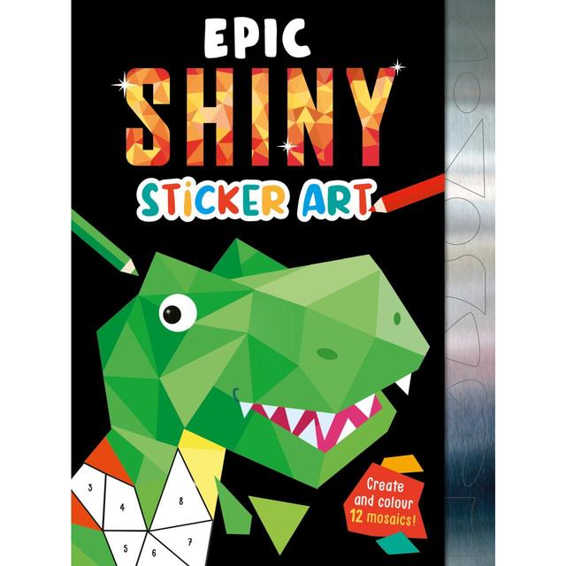 Igloobooks Epic Shiny Sticker Art