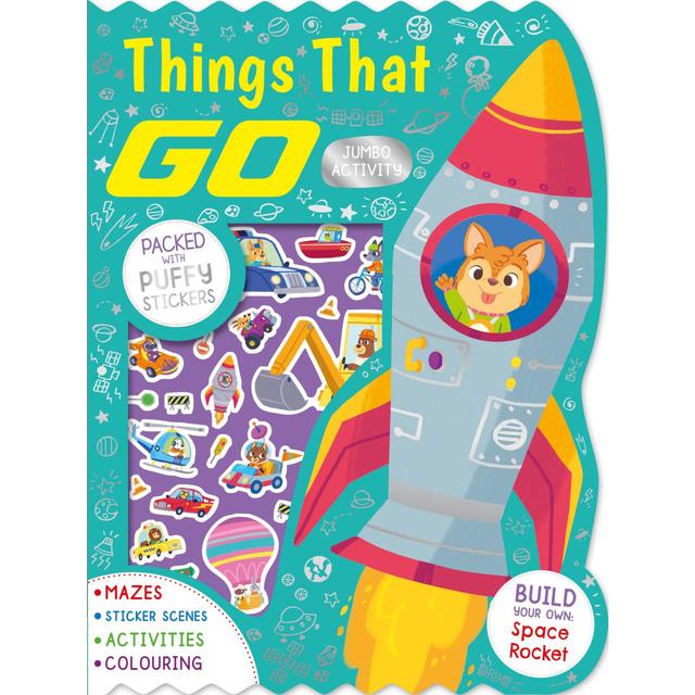 Igloobooks Funtastic CSA Bumper - Things That Go Jumbo Activity