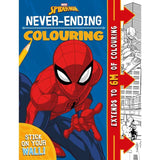 Igloobooks Marvel Spider-Man Never-Ending Colouring GOODS M&S   