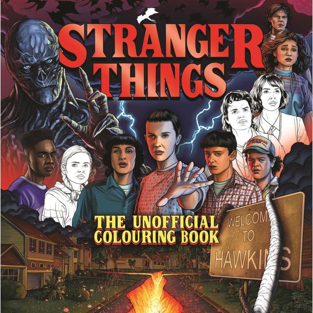 Igloobooks Trend Colouring - Stranger Things The Unofficial Colouring Book GOODS M&S   