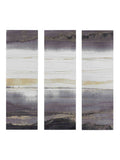 Gallery Home Gold Darker Strands triptych art set of 3, imported from the UK