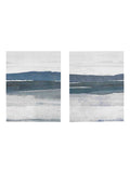 Gallery Home blue framed art set of 2 - British product