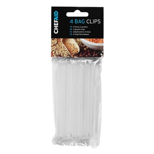 Chef Aid 4 x Bag Clips (11cm) GOODS M&S   