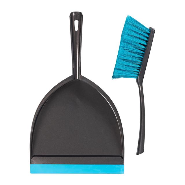 Elliotts Dustpan and Brush Set 39x23x11cm a mix of stiff and soft bristles GOODS M&S   