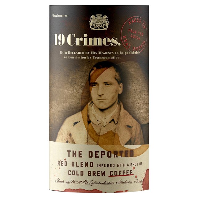 19 Crimes The Deported Coffee Red   75cl