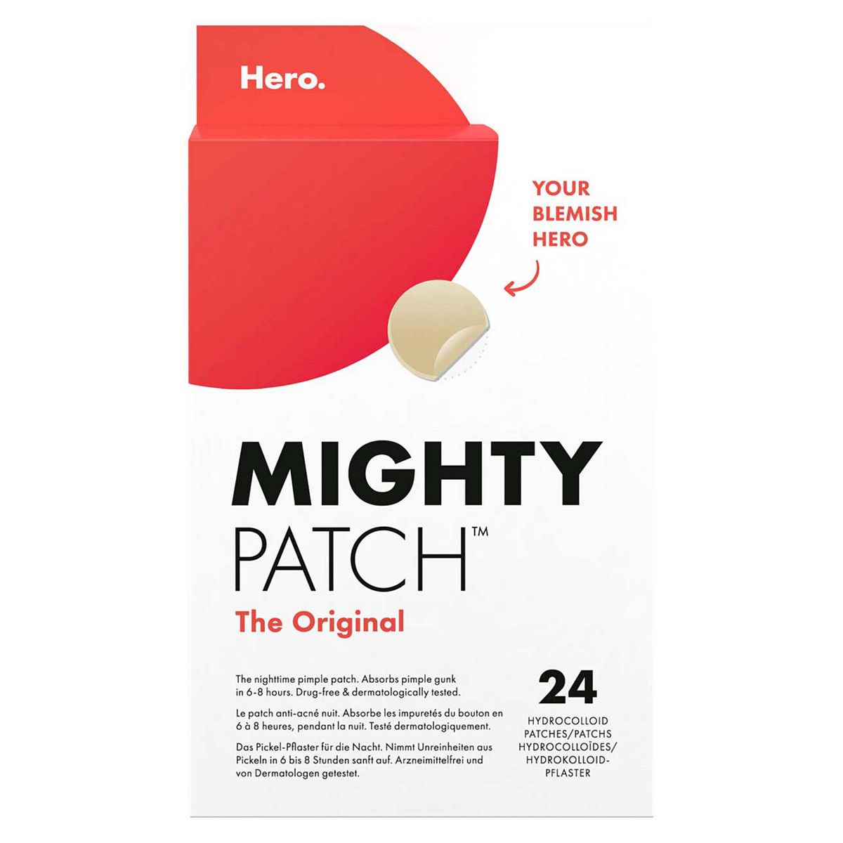 Hero Mighty Pimple Patches Original 24 GOODS Boots   