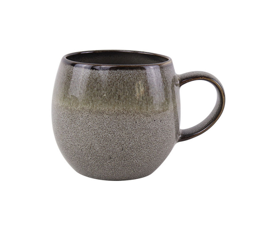 George Home Grey Reactive Glaze Round Mug GOODS ASDA   