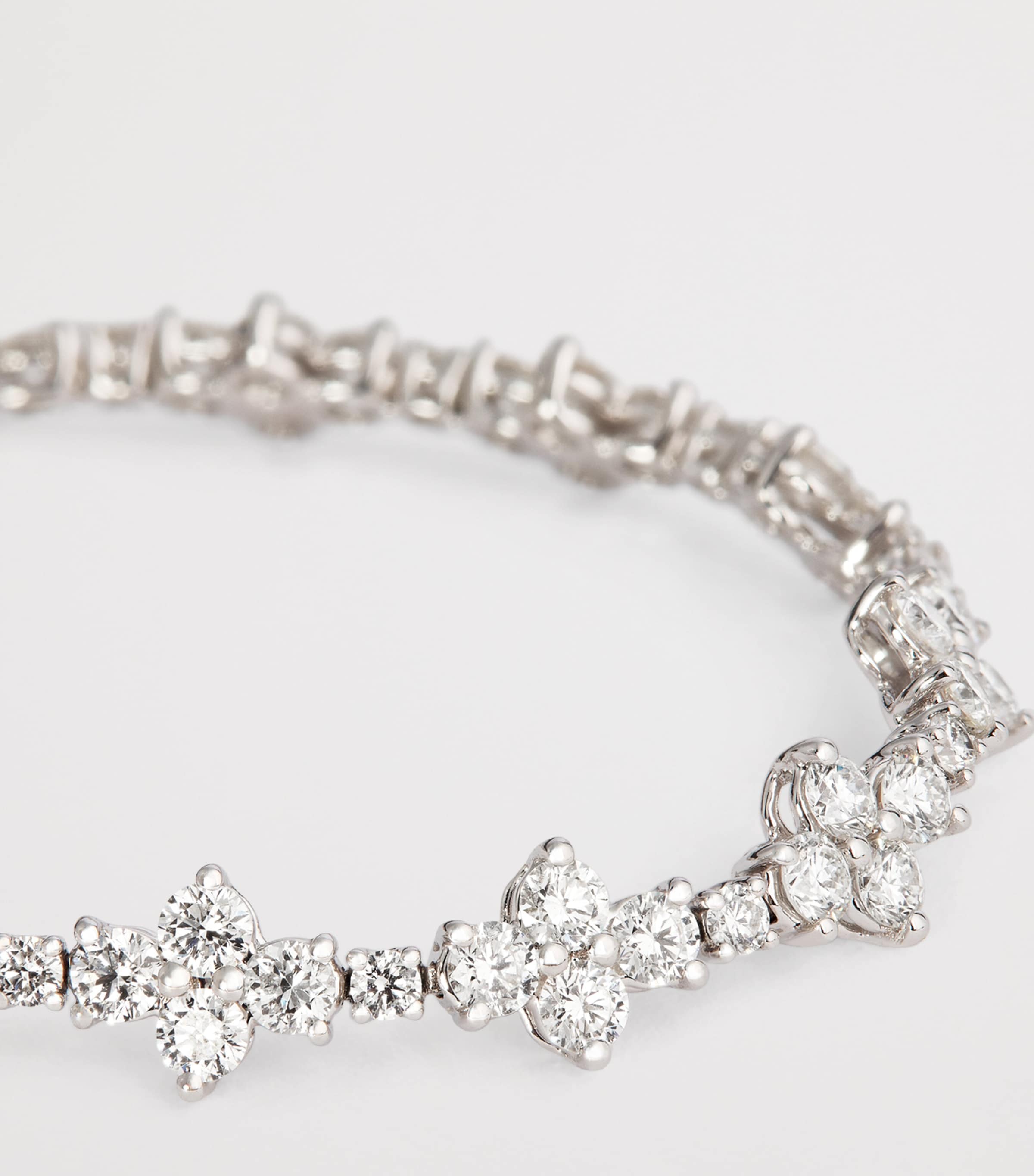 Anita Ko white gold diamond Vivi tennis bracelet (British brand)