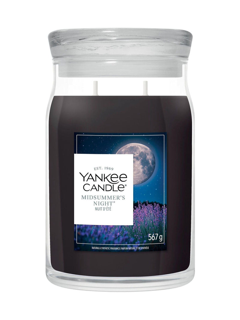 Yankee Candle Midsummer's Night large jar 2 wick candle, imported from the UK