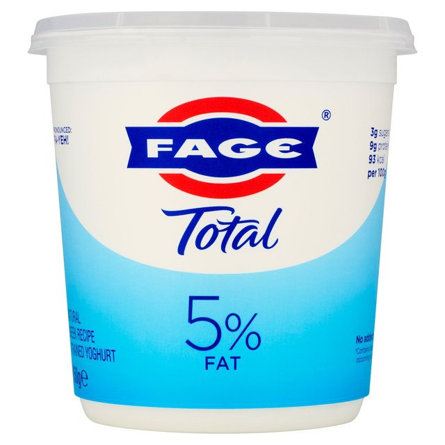 Fage Total 5% Fat Natural Greek Recipe Strained Yoghurt   950g GOODS M&S   